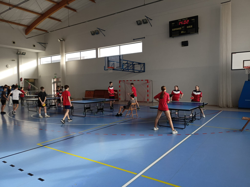 [FOTO] Znamy zwycięzców Igrzysk Dzieci i Młodzieży Szkolnej w tenisie stołowym