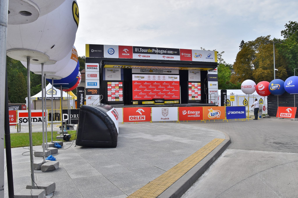 Tour de Pologne w Prudniku. Trwają ostatnie przygotowania [FOTO/WIDEO]