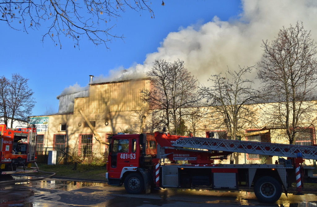 Pożar na Meblarskiej w Prudniku [FOTO/WIDEO] [AKTUALIZACJA]