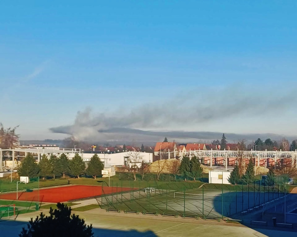 Pożar na Meblarskiej w Prudniku [FOTO/WIDEO] [AKTUALIZACJA]