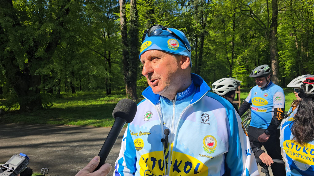 Jubileuszowe wspomnienie Szozdy i Surmińskiego na rowerach [FOTO/WIDEO]