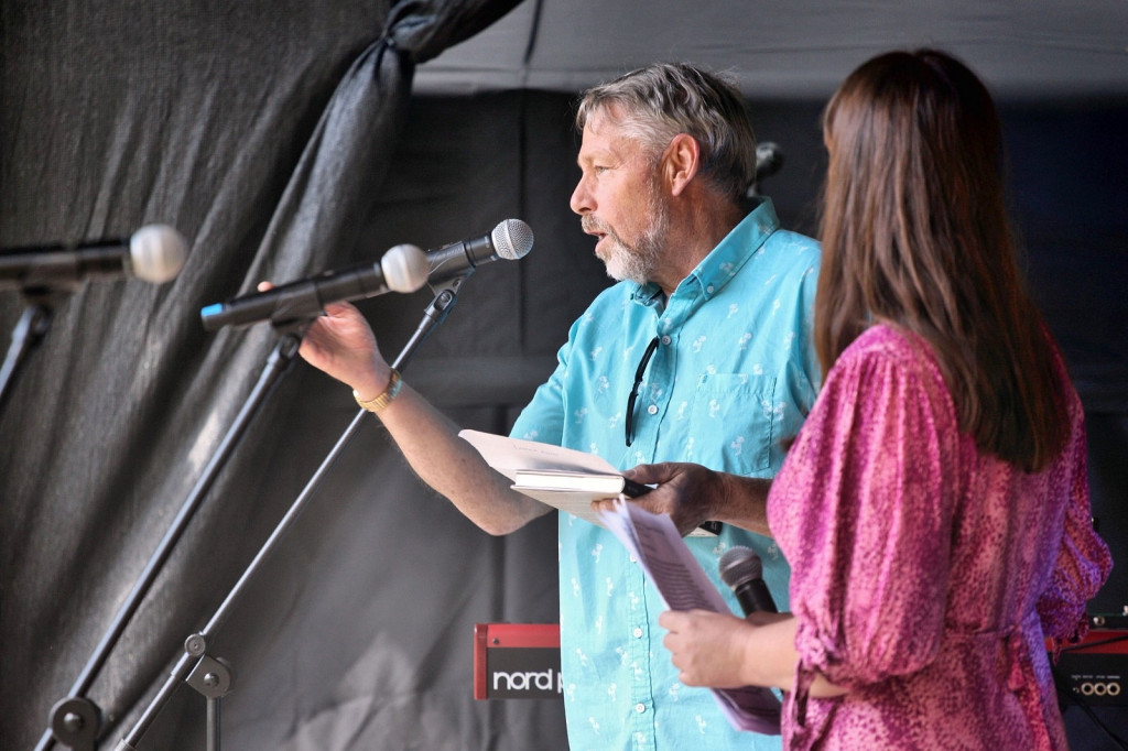 Amerykanin odwiedził śląski pałac swoich przodków [FOTO]