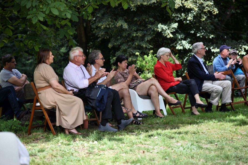 Amerykanin odwiedził śląski pałac swoich przodków [FOTO]