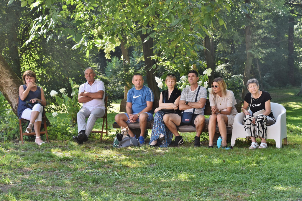 Amerykanin odwiedził śląski pałac swoich przodków [FOTO]