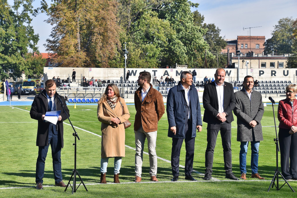 Wielkie otwarcie stadionu w Prudniku [FOTO/WIDEO]