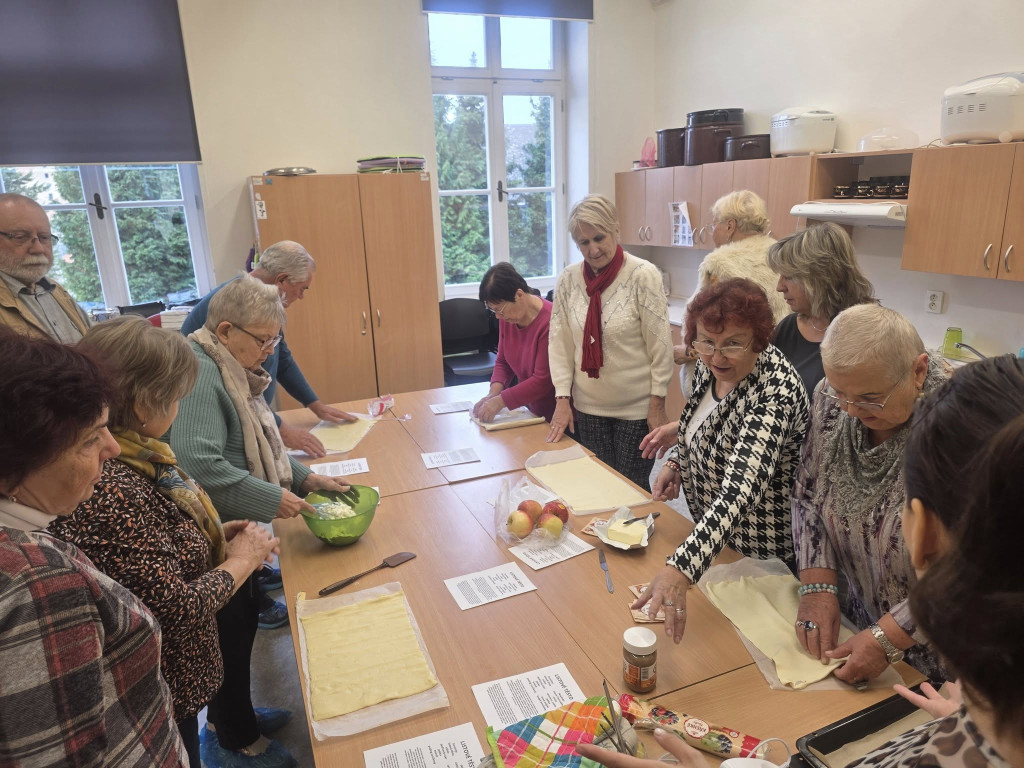 Prudniccy seniorzy na warszatach kulinarnych w Bruntalu
