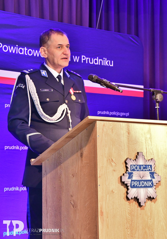 Prudnicki komendant policji odchodzi na emeryturę