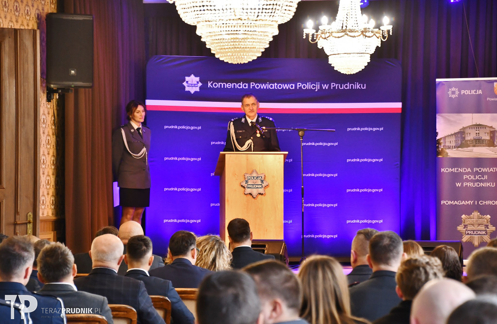 Prudnicki komendant policji odchodzi na emeryturę