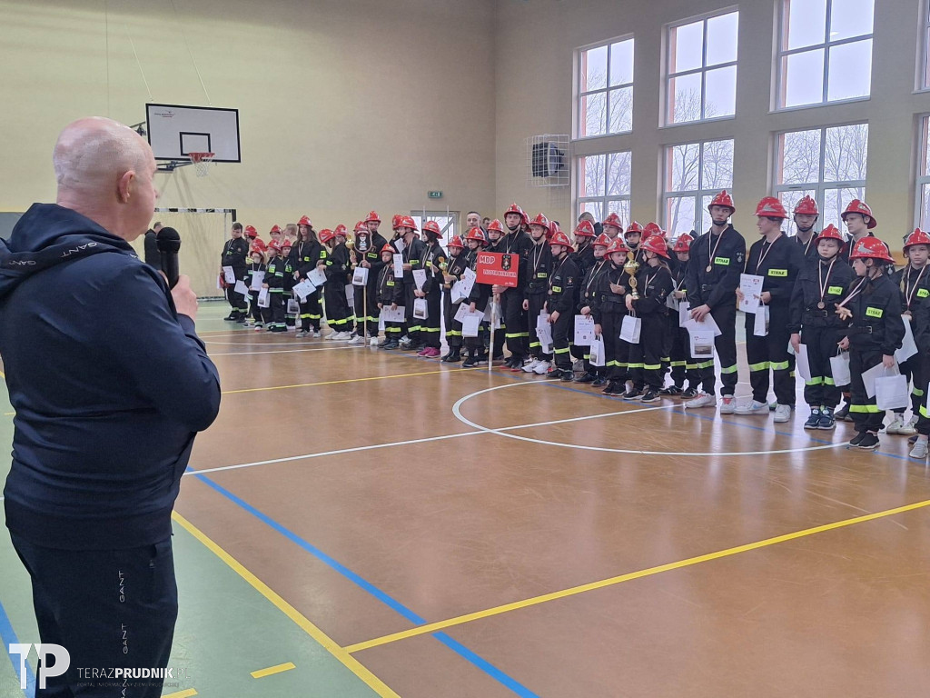 I Gminne Halowe Zawody Młodzieżowych Drużyn Pożarniczych Gminy Biała