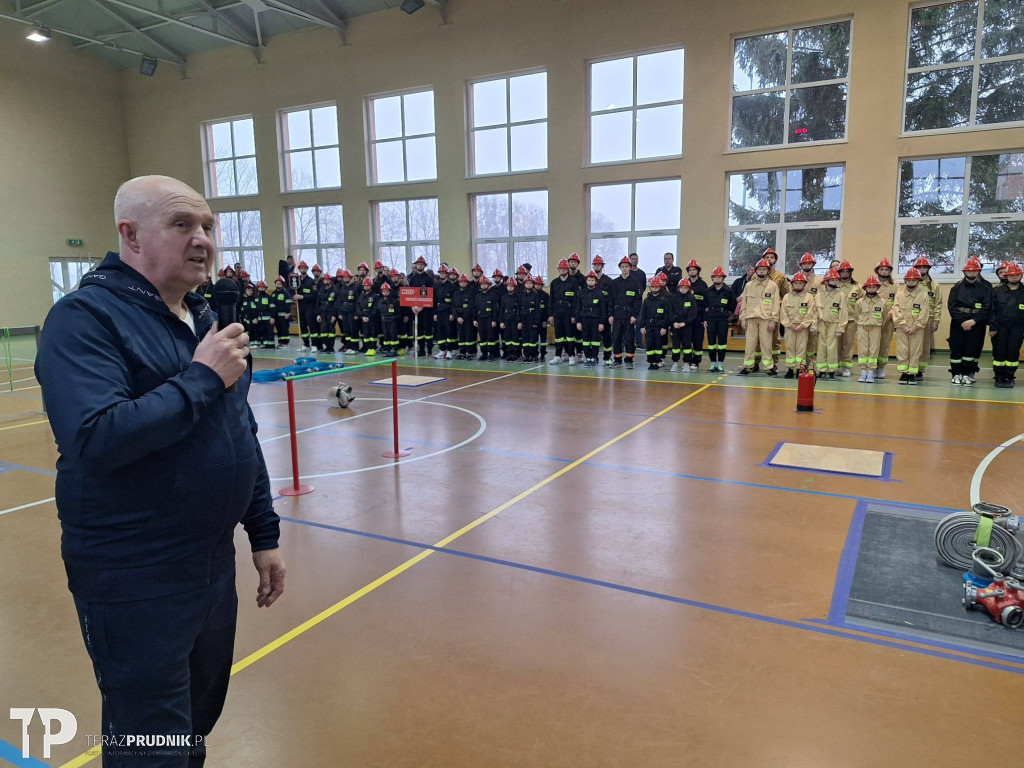 I Gminne Halowe Zawody Młodzieżowych Drużyn Pożarniczych Gminy Biała