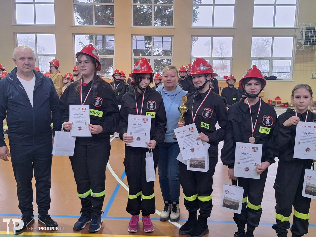 I Gminne Halowe Zawody Młodzieżowych Drużyn Pożarniczych Gminy Biała