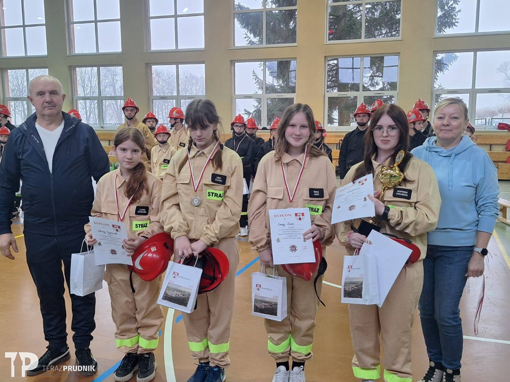 I Gminne Halowe Zawody Młodzieżowych Drużyn Pożarniczych Gminy Biała