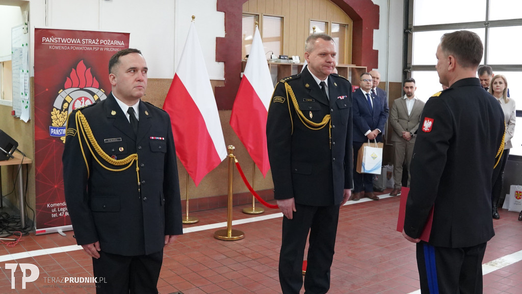 Pożegnanie ze służbą i nowy zastępca komendanta