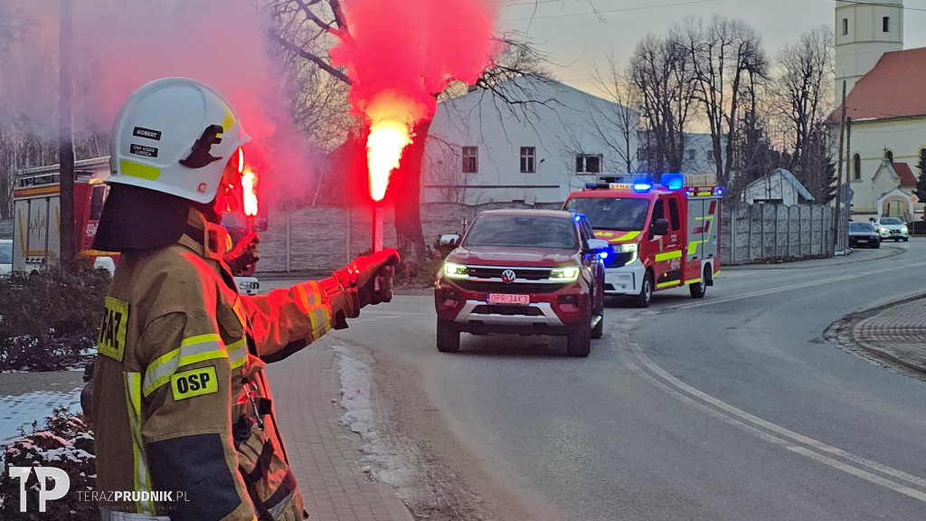Przywitanie nowych pojazdów w Lubrzy