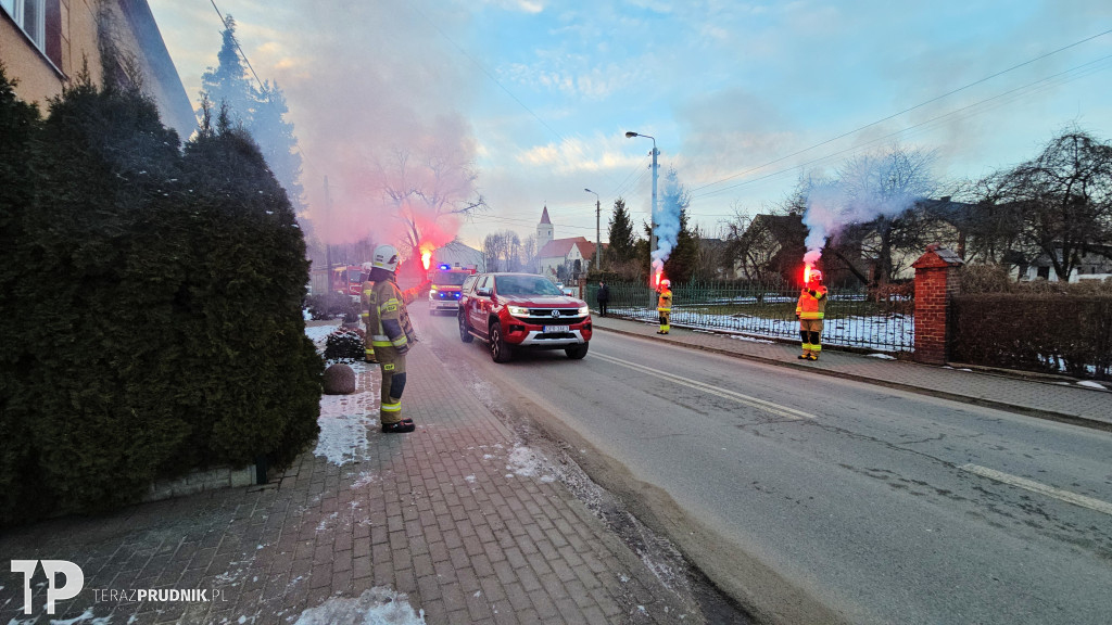 Przywitanie nowych pojazdów w Lubrzy