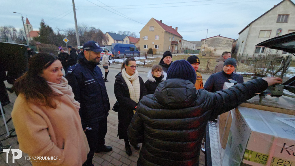 Przywitanie nowych pojazdów w Lubrzy