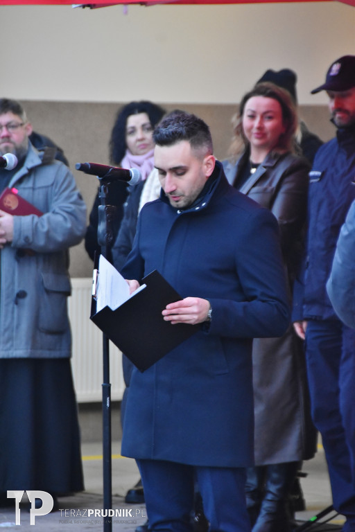 Przywitanie nowych pojazdów w Lubrzy
