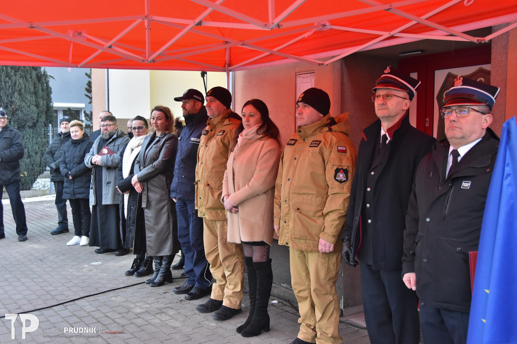 Przywitanie nowych pojazdów w Lubrzy