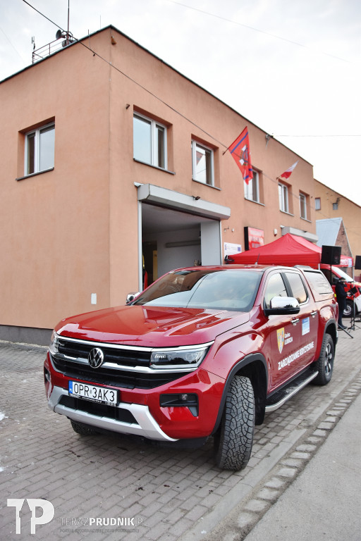 Przywitanie nowych pojazdów w Lubrzy
