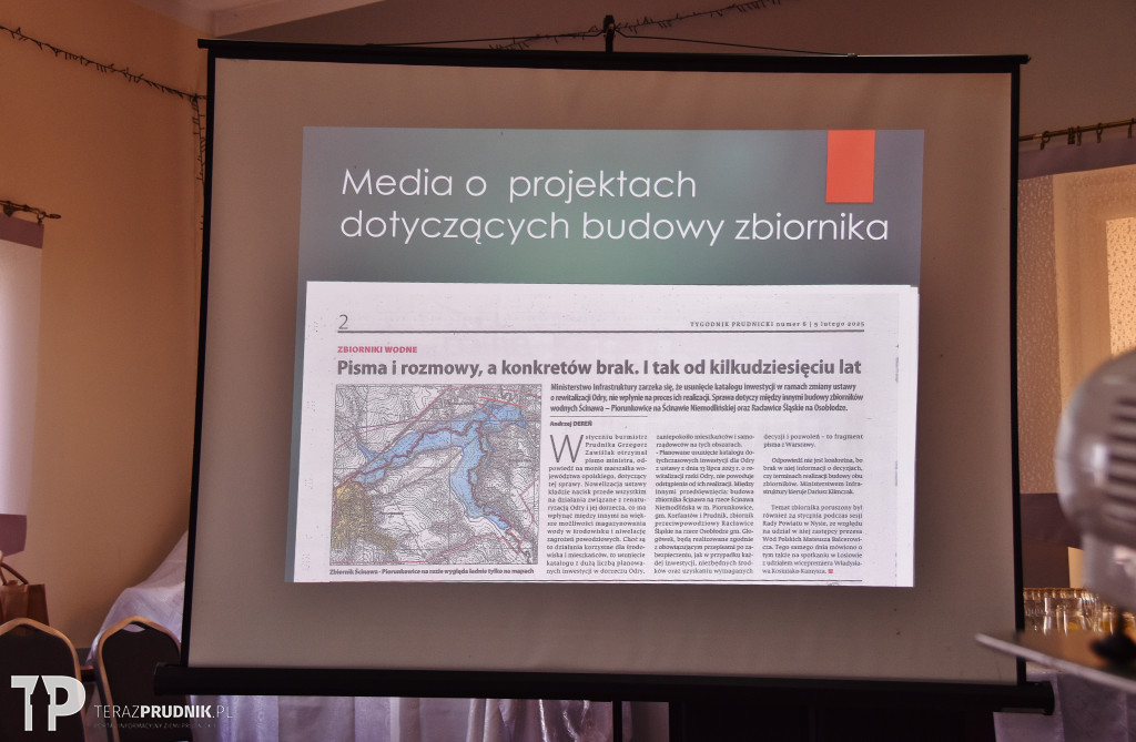 Spotkanie w sprawie zbiornika Ścinawa