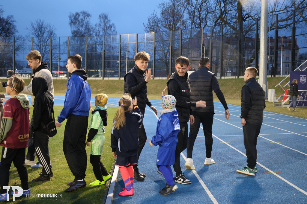 Spotkanie z piłkarzami Piasta Gliwice