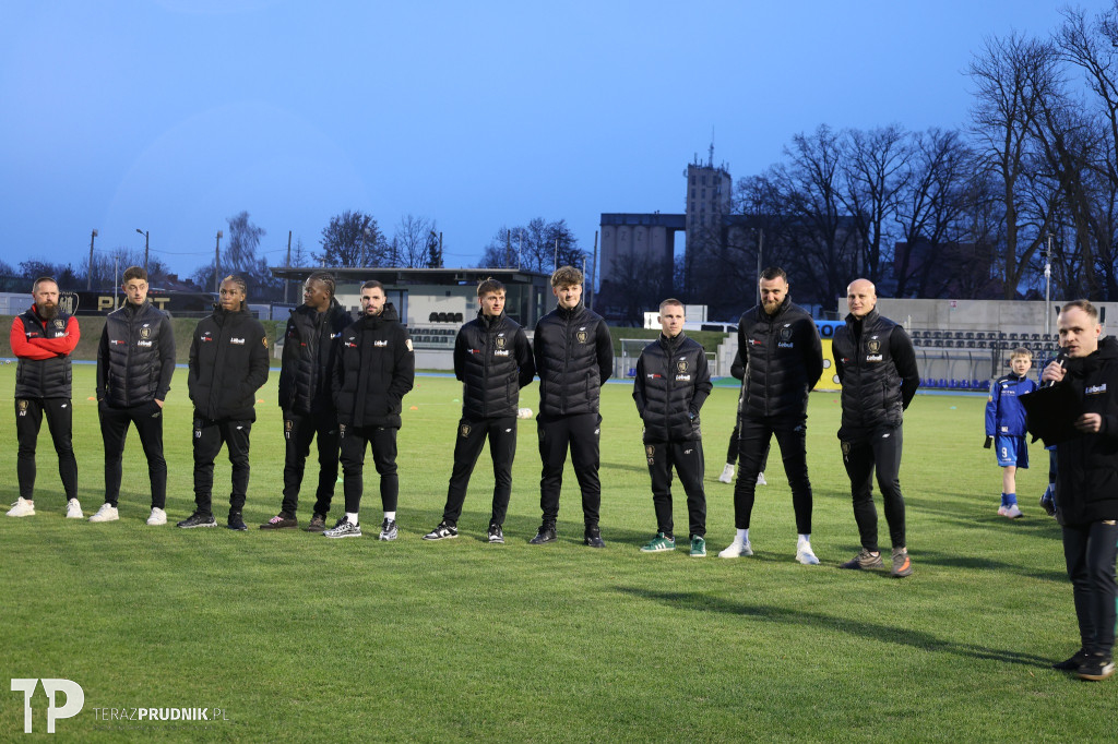 Spotkanie z piłkarzami Piasta Gliwice