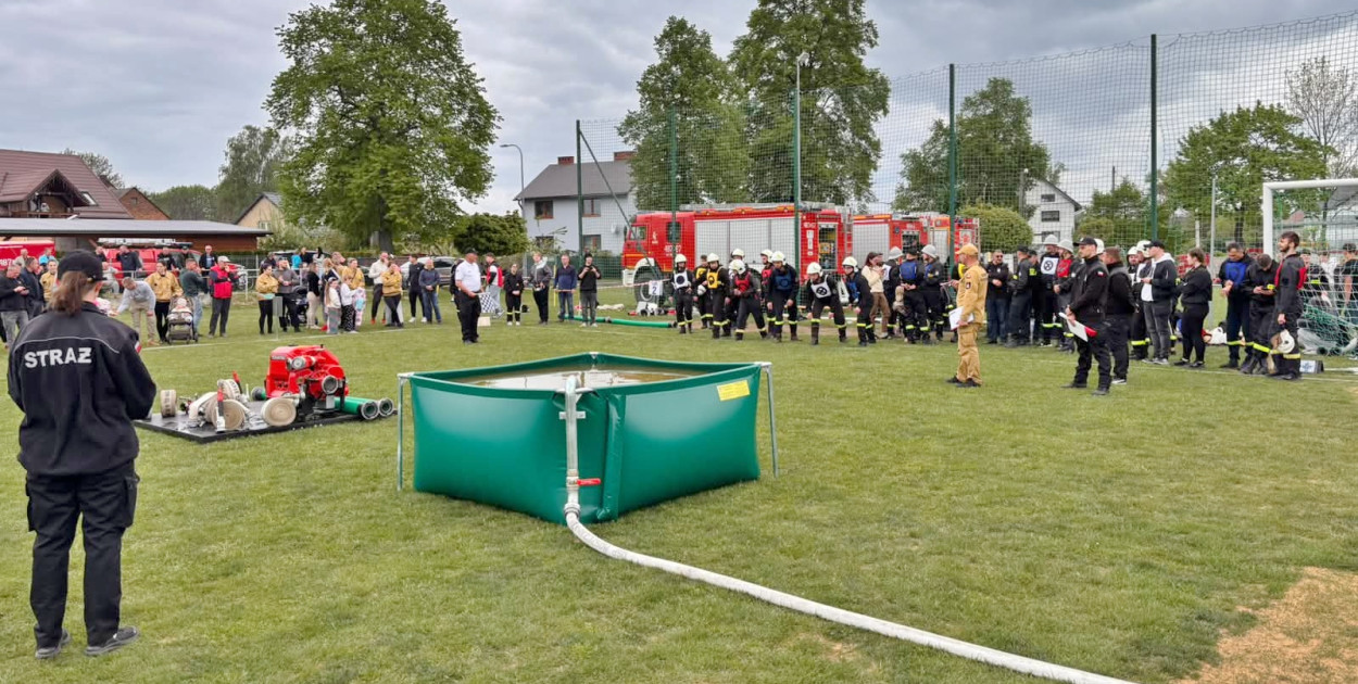 Gminne Zawody Sportowo-Pożarnicze w Moszczance