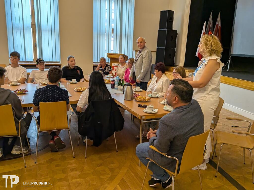 Wizyta uczniów z Marienheide w Białej