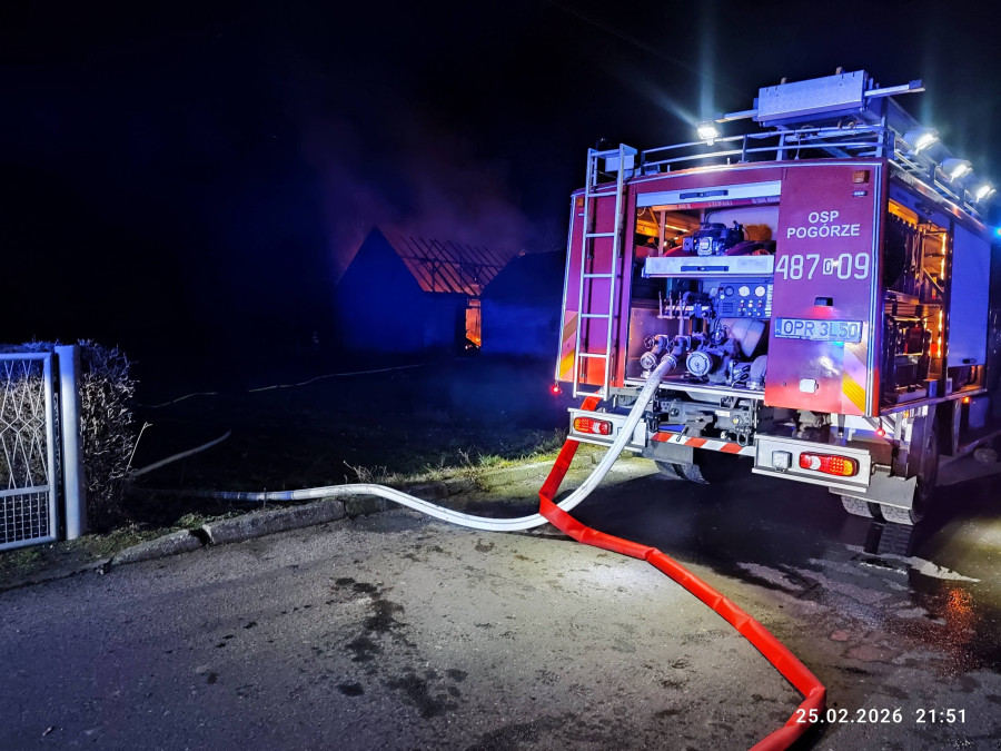 fot. Ochotnicza Straż Pożarna w Pogórzu