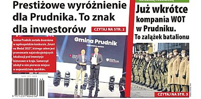 Nowy numer "Tygodnika Prudnickiego" do kupienia od środy (12 listopada)