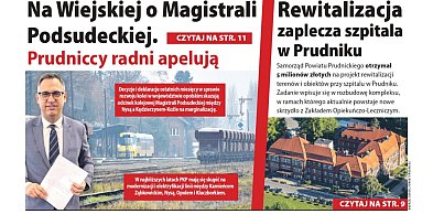 Nowy numer "Tygodnika Prudnickiego" do kupienia od środy (19 listopada)