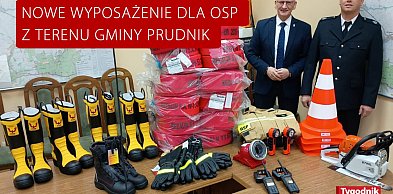 Nowe wyposażenie dla OSP z terenu Gminy Prudnik