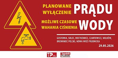 Brak prądu i spadek ciśnienia wody. Utrudnienia dla mieszkańców gminy Biała