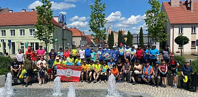 Pierwszy taki rajd. Na rowerach zwiedzali ziemię korfantowską