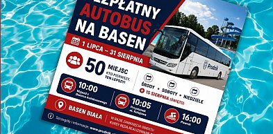Bezpłatne autobusy na basen w Białej