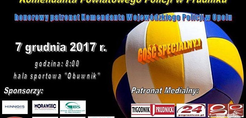 Patronat TP : Turniej siatkówki o puchar komendanta policji