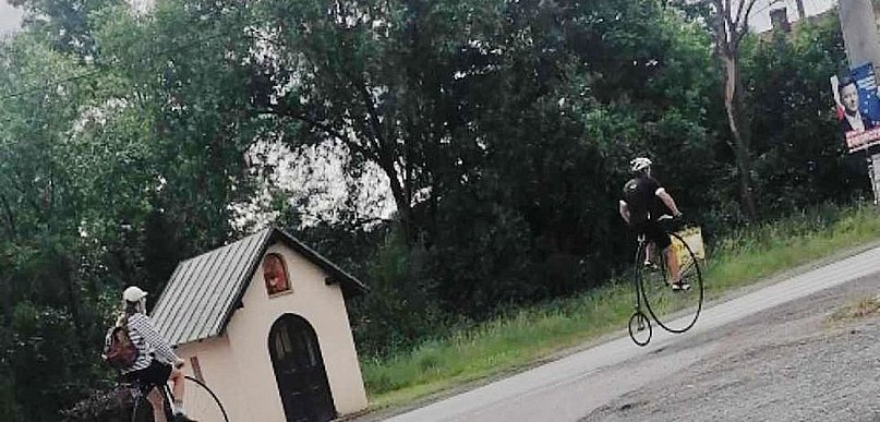 Bicyklami przez Rudziczkę i...