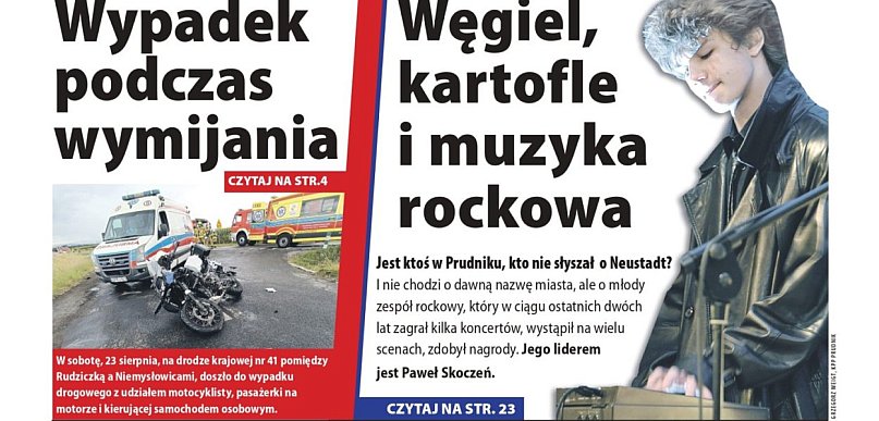 Nowy numer "Tygodnika Prudnickiego" do kupienia od środy (27 sierpnia)
