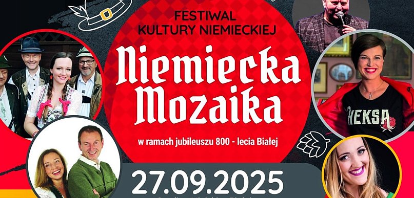 Zaproszenie. Mozaika Niemiecka. Zabawa nie tylko po bawarsku [PLAKATY]