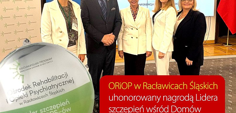 ORiOP w Racławicach Śląskich z nagrodą Lidera szczepień wśród Domów…