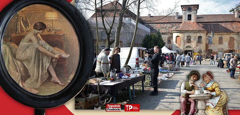 Tłumy na pałacowej Giełdzie Staroci [FOTO/WIDEO]