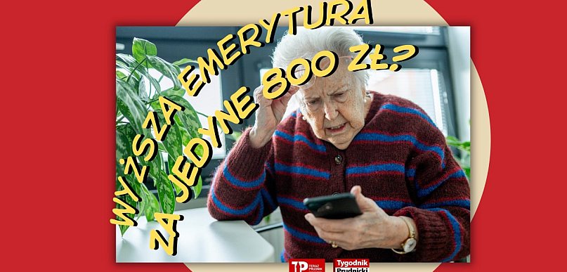 Wyższa emerytura za jedyne 800 zł. Kolejna próba oszustwa na ZUS