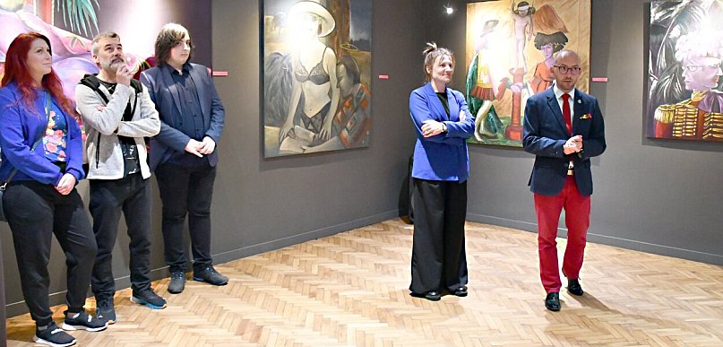 Wystawa Marca Chagalla w prudnickiej galerii "No Ba!"