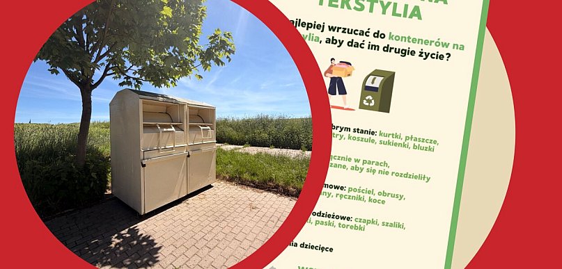 W tej gminie są już kontenery na tekstylia