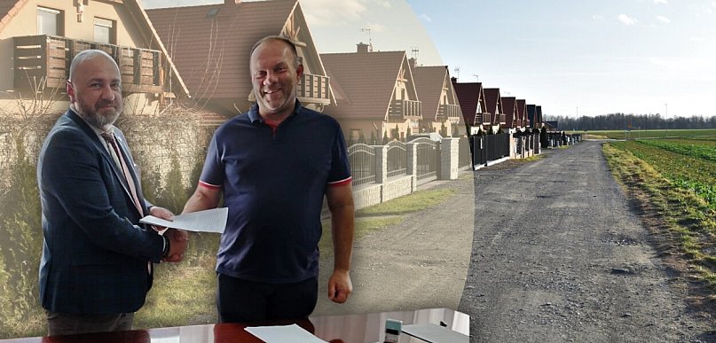 Wykonawca z umową. Rusza budowa ul. Spokojnej