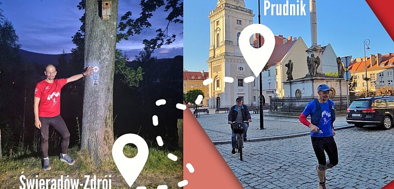 Dokonał tego! W sześć dni przebiegł całe Sudety!